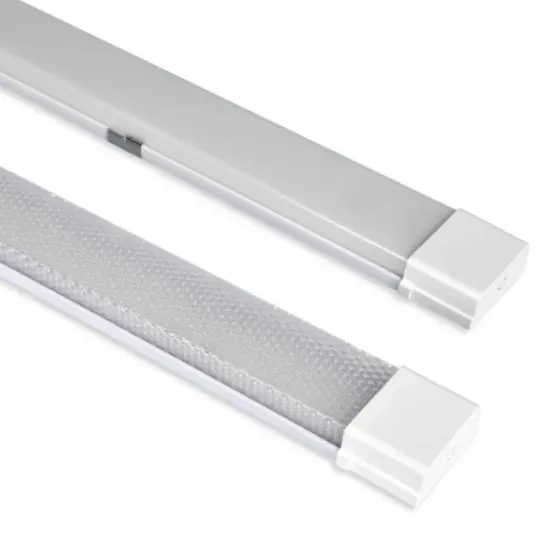 1200mm 36W Prismatic Diffuser LED Batten Light - Pendant Linkable Purification Fixture