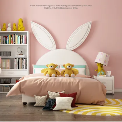Pink Princess Kids Girls Bed for Beautiful Bedroom