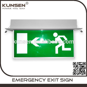 Wholesale IP30 rating rechargeable back battery led exit signs
