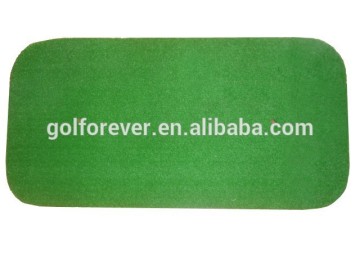 Nylon golf practice mat for golf swing hitting
