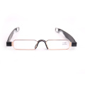 Stylish Clear Folding Prescription Red Reading Glasses