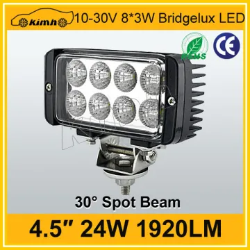 Good selling led light 24w led work lights for tractors