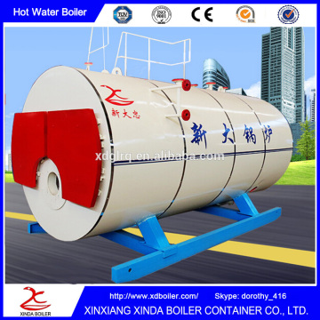 Factory Supply 2100kw Diesel Oil or Gas fuel fired Hot Water Boiler for Heating