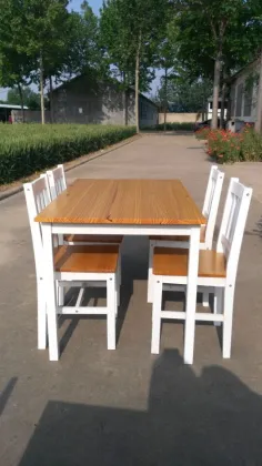 2015 TAYEB solid wood dining table and chairs