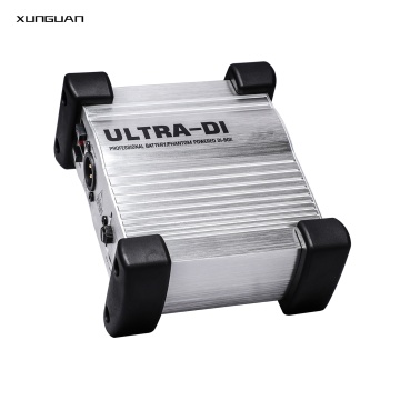 DI100 Hot Selling Active DI Box: Επαγγελματική μπαταρία/Phantom Powered με ανώτερο ήχο