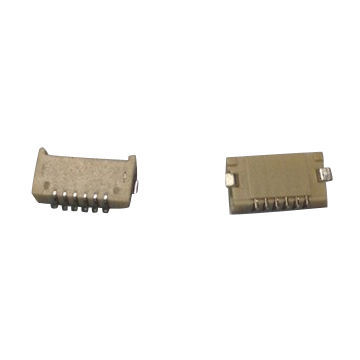CONN FPC 6P 1.0MM SIDE SMD ROHS