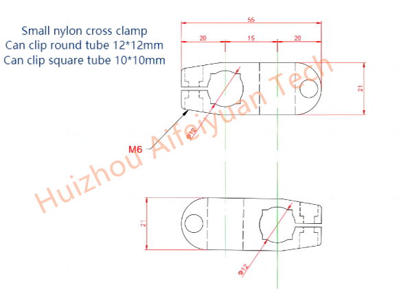 Medium Size Polyamide Adjustable Brackets in Stainless Steel: High-Quality Conveyor Components
