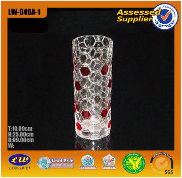 Colored Round Shaped Beads Vase (LW-040-1)