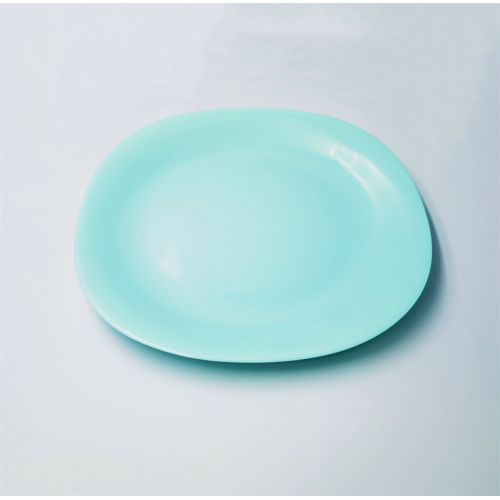 Bordsartiklar Lake Blue Opal Glass Dinner Plate Set
