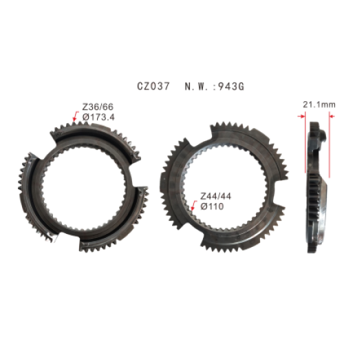 SYNCHRONIZER CONE for Mercedes-Benz 9452620534 Transmission Gearbox Parts