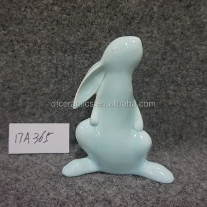 Factory Direct Ceramic Easter Bunny Rabbit Figurine