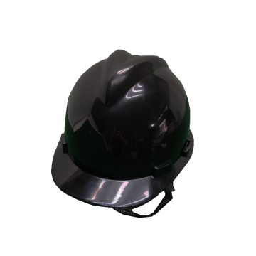 Black ABS Labor Protection Safety Helmet for Construction