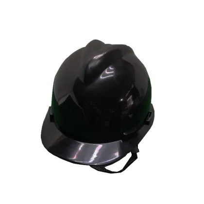 Black ABS Labor Protection Safety Helmet for Construction
