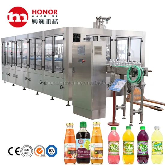 Automatic Juice Bottling and Packaging Machine for Mango and Orange