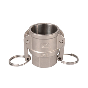 SS316 or SS304 Stainless Steel Flexible Pipe Quick Connectors D Type Female Camlock Coupling