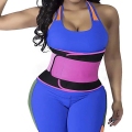 2020 Custom Logo Premium Elastic Back Double Belt  Plus Size Women Neoprene Waist Trainer Shaper