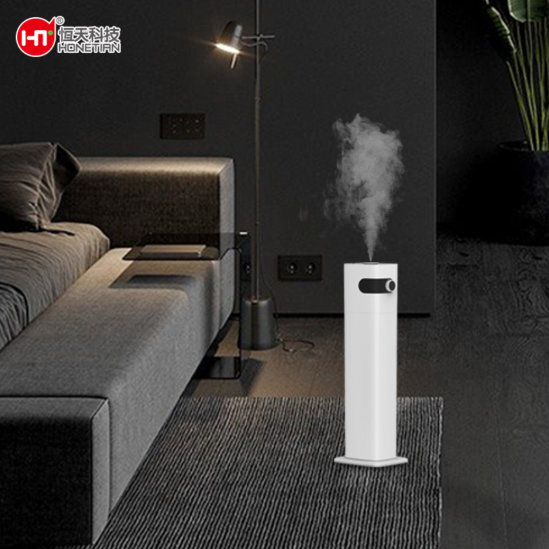 HONETIAN knob control 8.5L capacity hot sellers smart large size indoor plastics custom colors tower humidifiers forlarge room