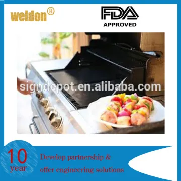 Grill Mats Works great on electric stovetop prevent the scratching and burned on food