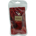 Exquisito juego de botellas de perfume colgante de vidrio