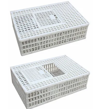 Agrieso Plastic Chicken Crates for Poultry Farms and Transport