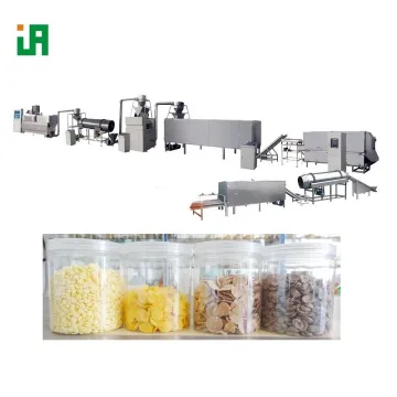 Twin-screw Nestle Corn Flakes Food Plant Making Extruder