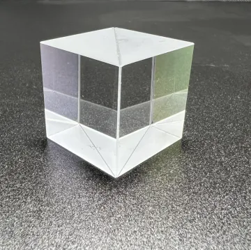 K9 Fused Silica Optical Cube Prisms: Survey Glass Right Angle and Beamsplitter Prisms (PBS Cube 70/30 50/50)