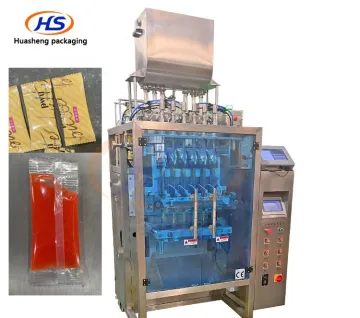 2023 Multi-Track Ketchup Packing Machine - Multi-Lane Sauce Packing Equipment