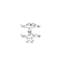 Brunastro giallo solido 1, 1'-Dibromoferrocene (CAS 1293-65-8) purezza 97%