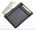 RFID bloqueando a carteira do titular do cartão de carbono