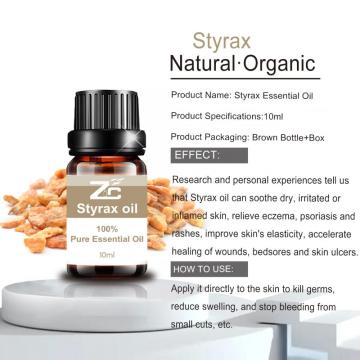 High Quality Pure Styrax Essential Oil Therapeutic Grade