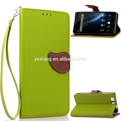 Flip Leather wallet back cover mobile smart phone case for doogee x5 pro case