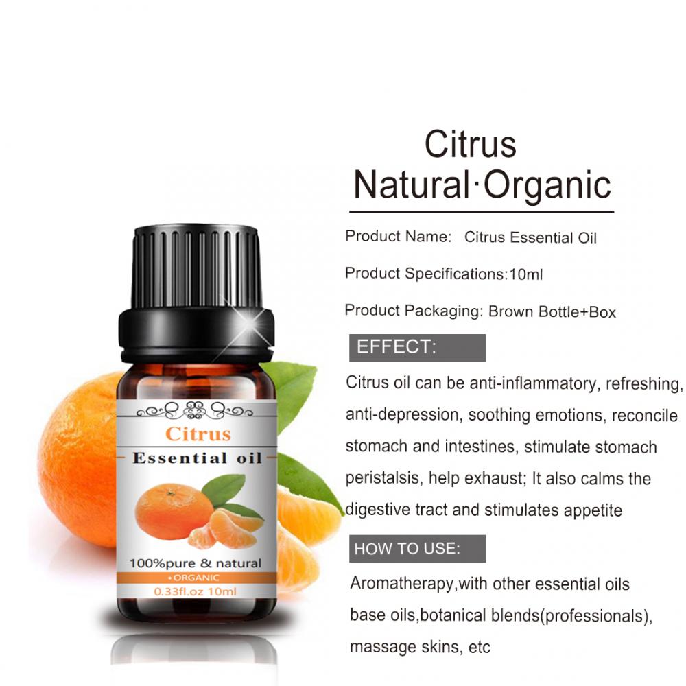 High Purity Citrus Oil Good Price Citrus Essential Oil for Multi-Use