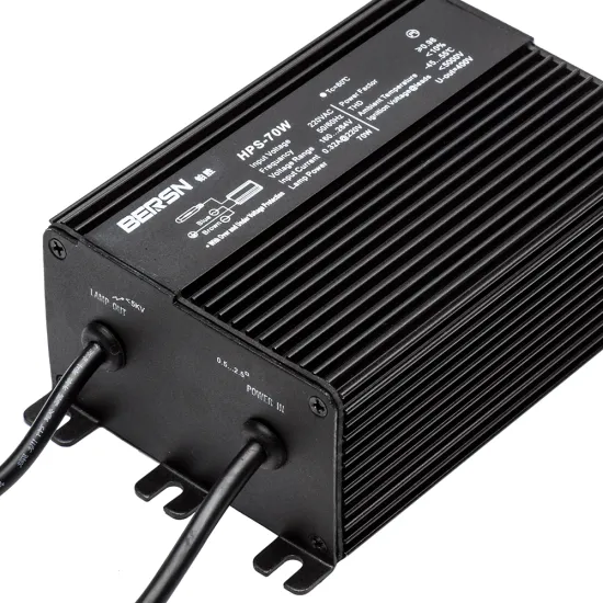70W Electronic Ballast for High Pressure Sodium Lamp