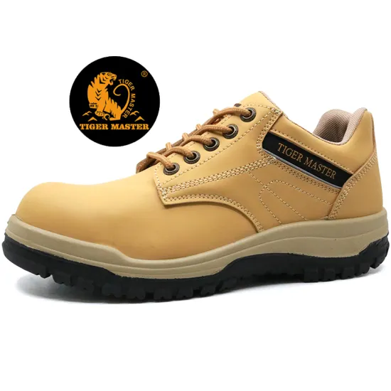 Non slip oil proof construction site safety work shoes