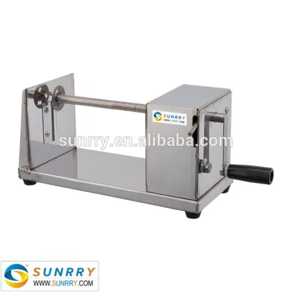 Potato chips making machine potato chips cutting machin material S/S potato chips cutting machine price (SY-PC4 SUNRRY)