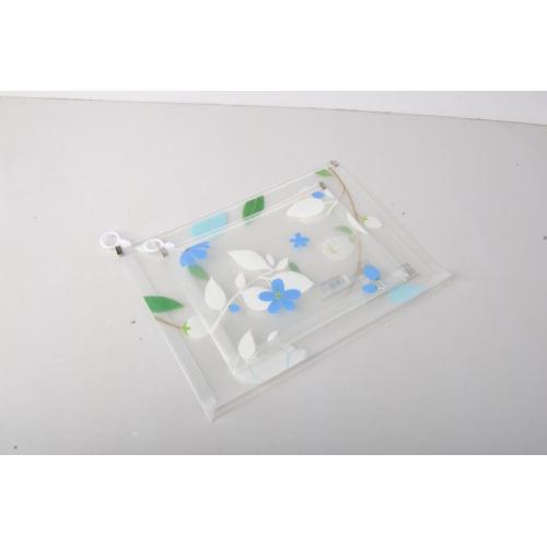 Water resistant plastic zip envelopes