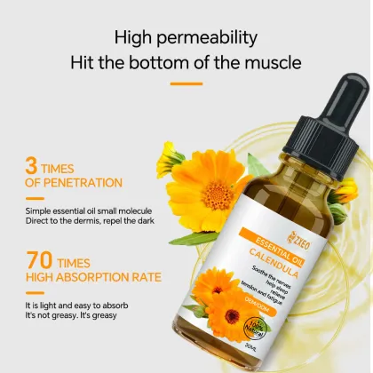 Wholesale Bulk Natural Calendula Essential Oil Calendula Floral Oil for Aromatherapy Perfume Massage