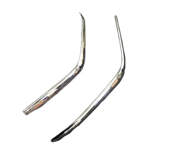 ABS Chrome Front Head Light Lamp Trim Cover - Car Decoration for ALPHARD 30