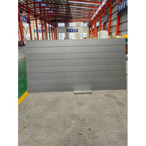 Gray Water Pattern Textured Polyurethane Sandwich Panel for Exterior Walls