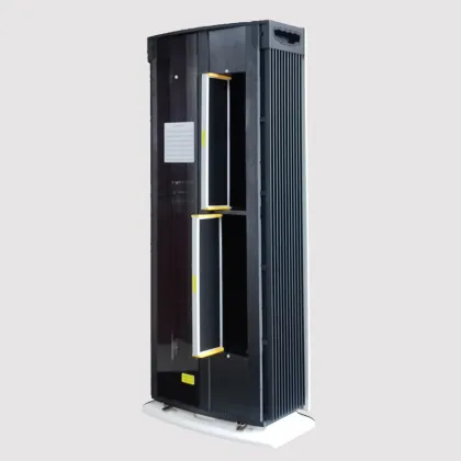 Vertical ESP + UVC light Air disinfection purifier