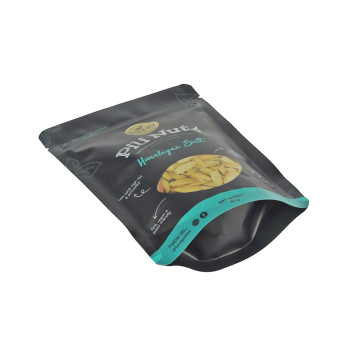 Milieuvriendelijke droge fruit thee koffie snack bloem opslag kraft papieren zak voedsel met ritssluiting