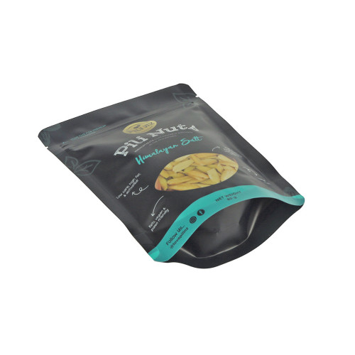 Éco-friendly Fruit Dry Tea Coffee Snack Farine Stockage Kraft Paper Sac Food with Zipper