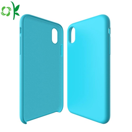 Funda impermeable para celular Funda de silicona líquida para iphone