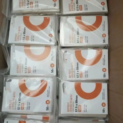 Wholesale Kpop Merch 50pcs/pack 3inch Card Protective Sleeve