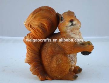 Resin garden squirrel, animal decoration