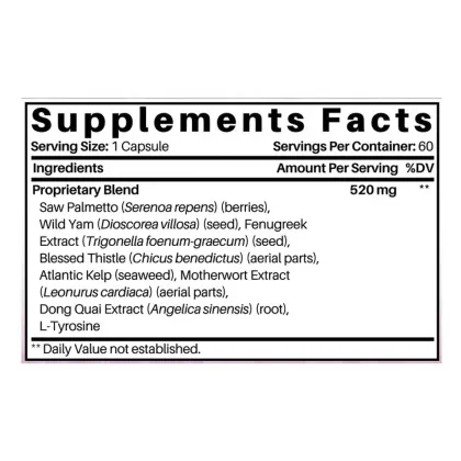 Maca Root Extract Women Hip Breast Enhancement Capsules