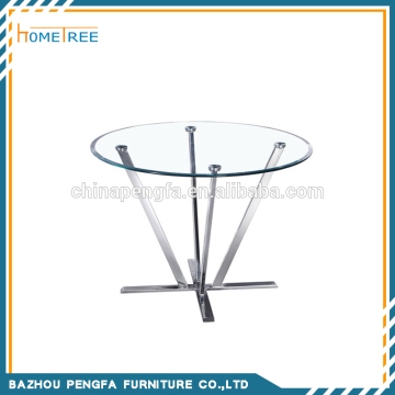 round glass dining table