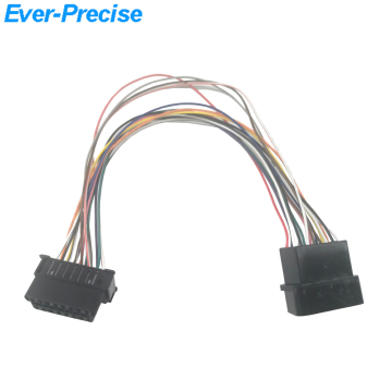 OB-D 2 Harness 16 Pin Male to Female Wire Cable for Automotive
