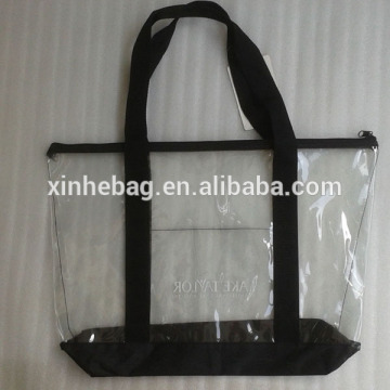 Best Selling Clear PVC Bag with zipper for cosmetic packing