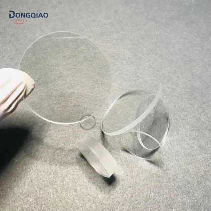 Sapphire Watch Glass Calendar Window Optical Crystal